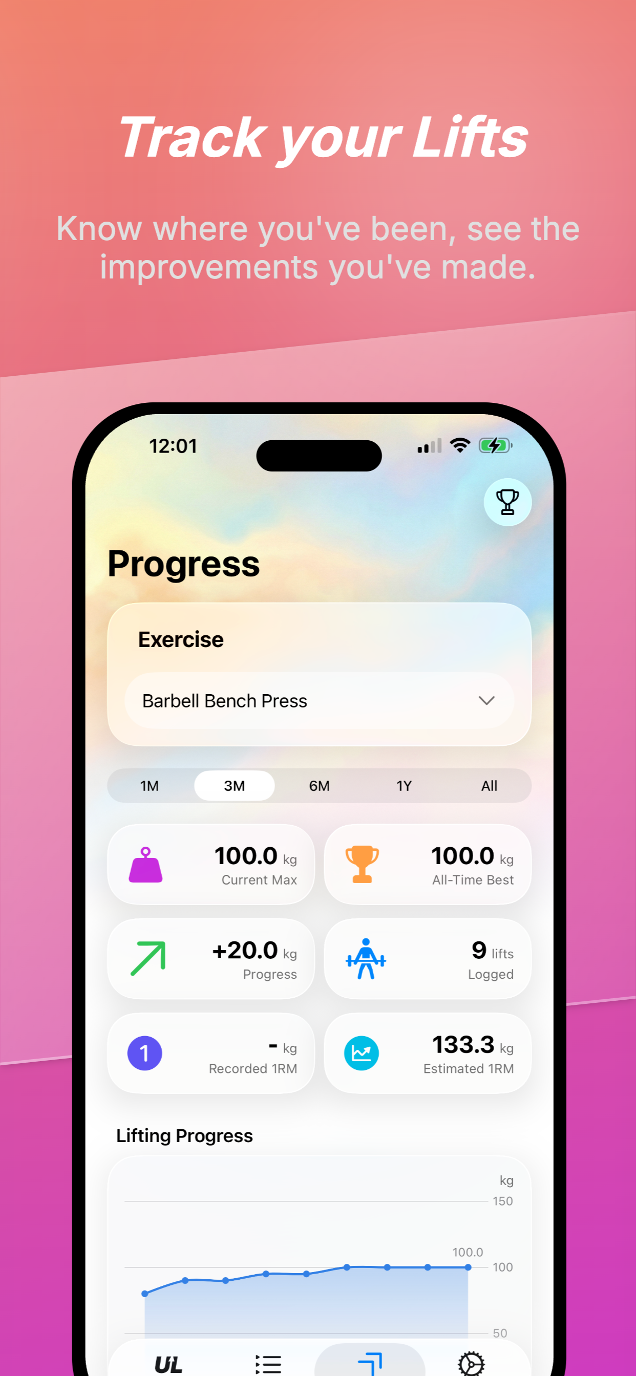 Up Lifting Rest Timer - Customizable timers for every exercise